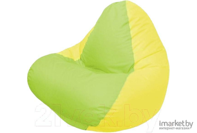 Кресло-мешок Flagman Relax салатовый/желтый [Г4.1-011]
