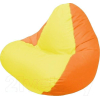 Кресло-мешок Flagman Relax желтый/оранжевый [Г4.1-034]