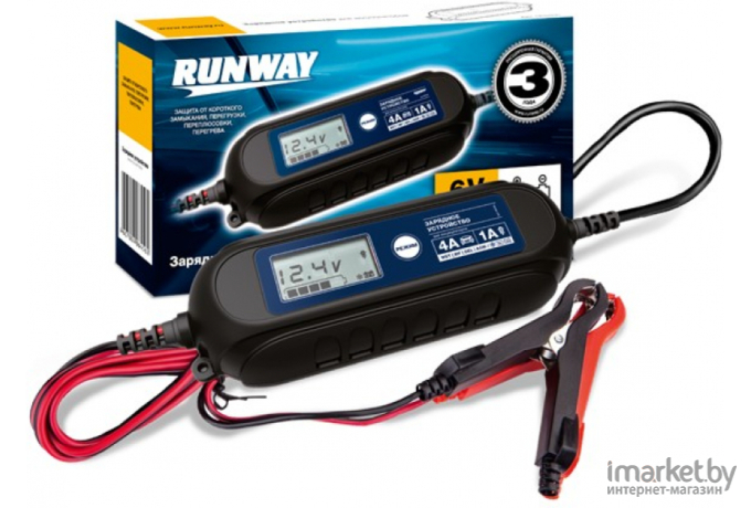 Зарядное устройство автомобильное RUNWAY RR105