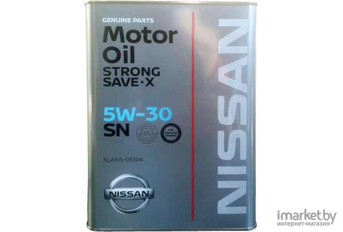 Моторное масло Nissan Strong Save X 5W30 / KLAN505304 (4л)