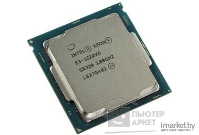 Процессор Intel Intel Xeon E3-1220 v6 LGA 1151 8Mb 3.0Ghz CM8067702870812SR329