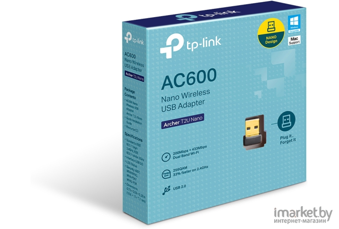 Wi-Fi адаптер TP-Link Archer T2U Nano