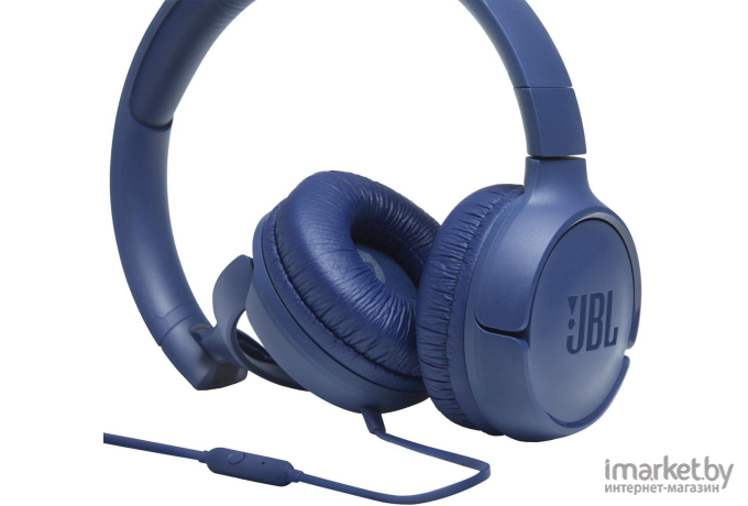 Наушники накладные JBL Tune 500 Blue [JBLT500BLU]