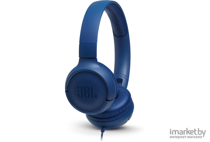 Наушники накладные JBL Tune 500 Blue [JBLT500BLU]