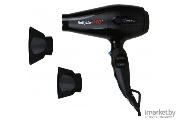 Фен BaByliss Pro Caruso BAB6510IRE Black