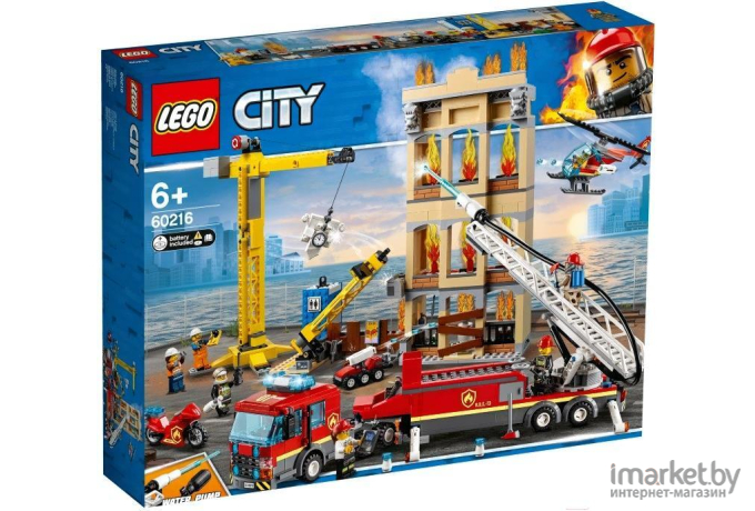 Конструктор LEGO City Police Центральная пожарная станция (60216)