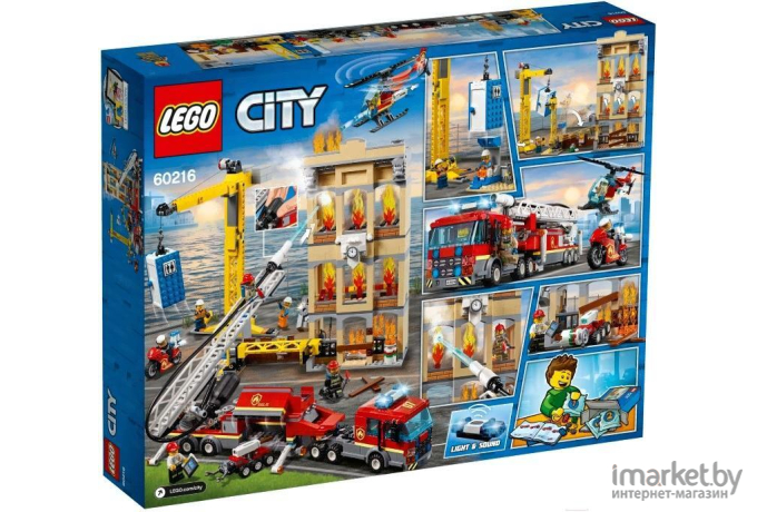 Конструктор LEGO City Police Центральная пожарная станция (60216)