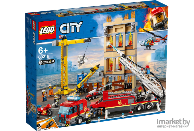 Конструктор LEGO City Police Центральная пожарная станция (60216)