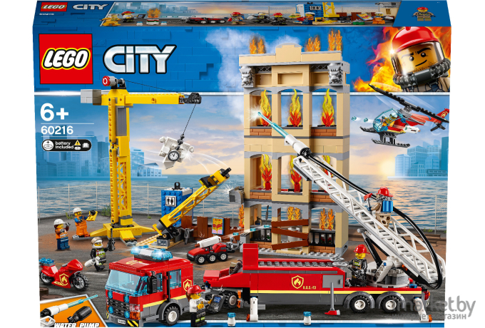 Конструктор LEGO City Police Центральная пожарная станция (60216)