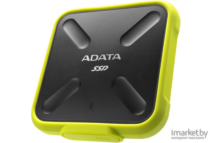 Внешний SSD A-Data SD700 512Gb Yellow [ASD700-512GU31-CYL]