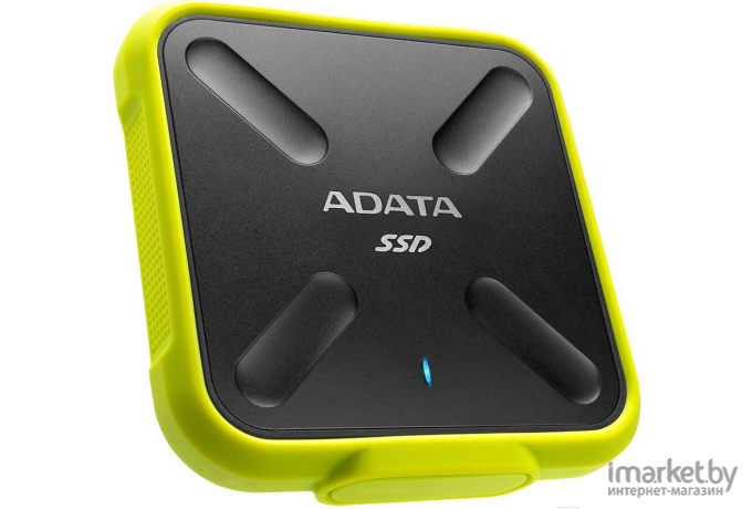 Внешний SSD A-Data SD700 512Gb Yellow [ASD700-512GU31-CYL]