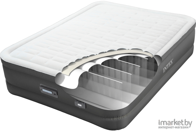 Надувная кровать Intex Premaire Elevated Airbed 64904 (с насосом)