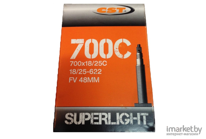 Камера для велосипеда CST 700x18/25C Superlight чёрный