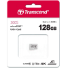 Карта памяти Transcend microSDXC 300S 128GB Class 10 UHS-I U3 (TS128GUSD300S-A)