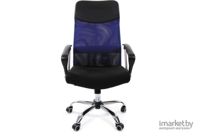 Кресло руководителя Chairman 610 15-21 Black/Blue