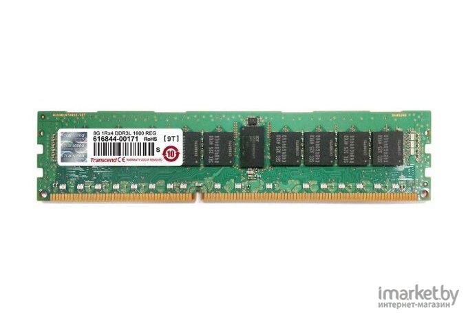 Оперативная память Transcend 8GB DDR3 PC3-12800 TS1GKR72W6Z