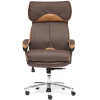 Офисное кресло Tetchair GRAND кож/зам/ткань 36-36/21 коричневый/бронзовый/
