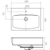 Умывальник Santek Нео 60x45 (WH302186)