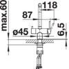 Смеситель Blanco Fontas II / 525142