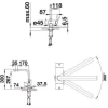Смеситель Blanco Fontas-S II 525199 (нержавеющая сталь)
