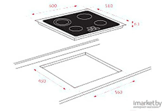 Варочная панель TEKA TZ 6415