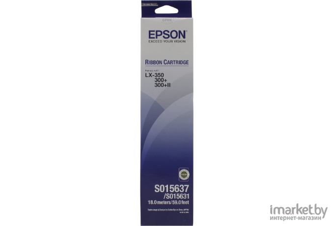 Картридж для принтера (МФУ) Epson LX 350/300+II [C13S015637]