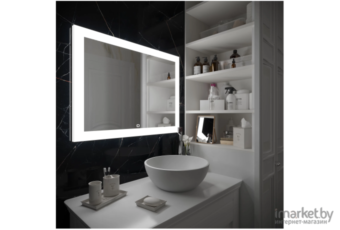 Зеркало для ванной Континент Relax Led 80x60