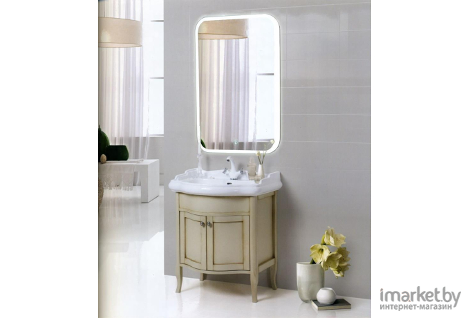 Зеркало для ванной Континент Glamour Led 68.5x91.5