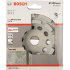 Алмазная чашка по бетону двурядная Bosch 125х22 мм Best for concrete [2.608.201.228]