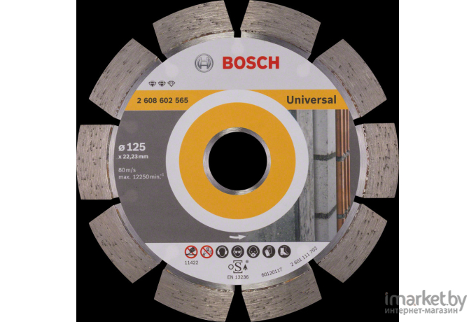 Алмазный диск Bosch Expert for Universal 125x22 [2608602565]