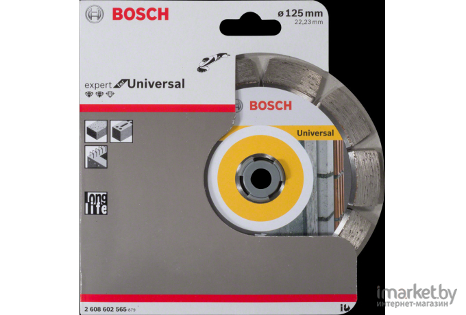 Алмазный диск Bosch Expert for Universal 125x22 [2608602565]