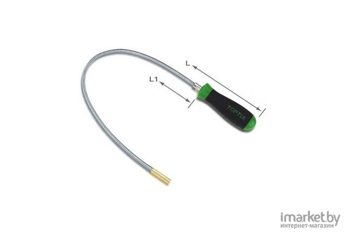 Магнитный держатель автослесарный Toptul 457мм гибкий [JJAD0518]