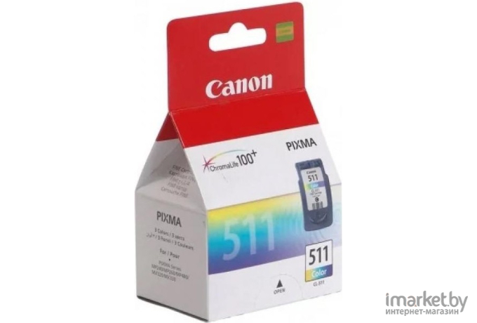 Картридж Canon CL-511 многоцветный (2972B007)