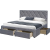 Кровать Halmar Betina 160x200 серый [V-CH-BETINA-LOZ]