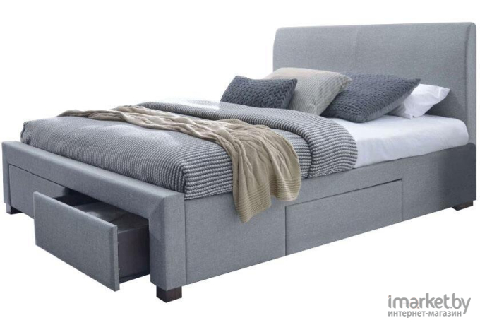 Кровать Halmar Modena серый [V-CH-MODENA_160-LOZ]