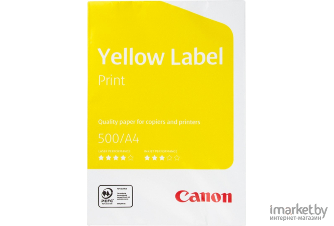 Бумага Canon Yellow Label Print A4, 80 г/м2 (6821B001)