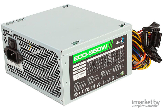 Блок питания компьютера Aerocool ECO-550W