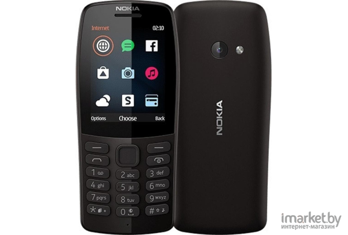 Мобильный телефон Nokia 210 DS Black [TA-1139] - Характеристики