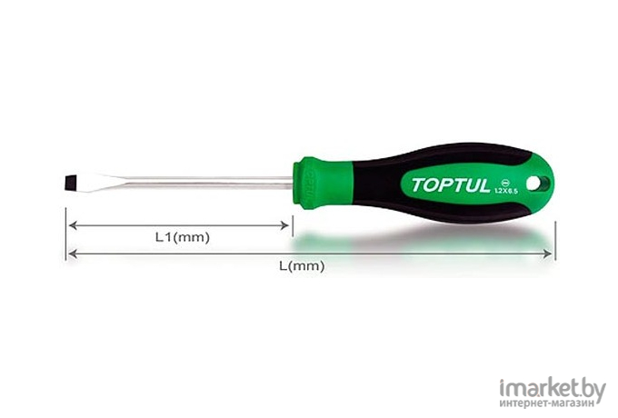 Отвертка шлицевая Toptul - 4,0х100мм [FAAD0410]