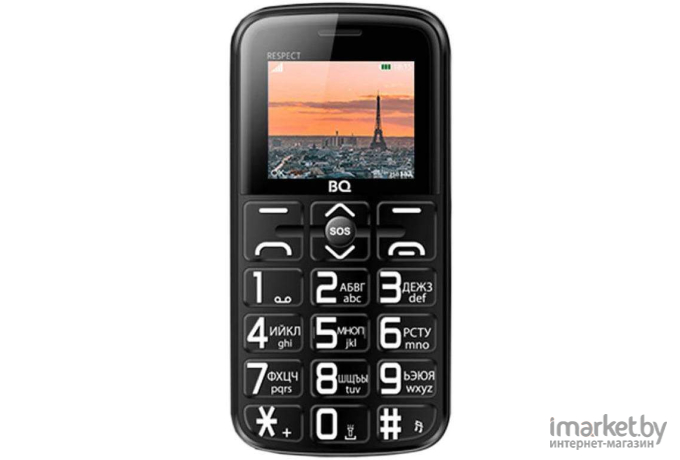 Мобильный телефон BQ-Mobile BQ-1851 Respect (черный)