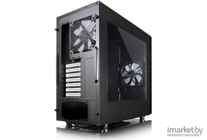 Корпус для компьютера Fractal Design Define S Window без БП черный [FD-CA-DEF-S-BK-W]