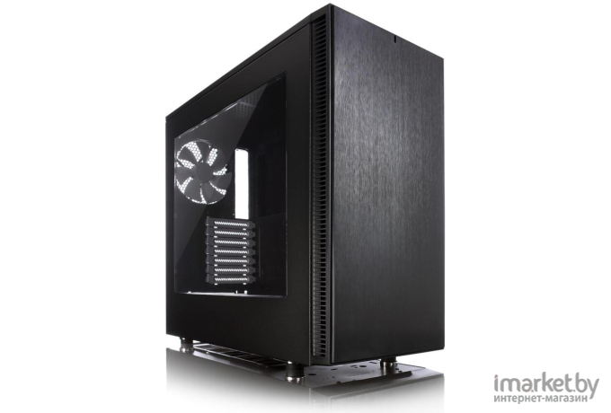 Корпус для компьютера Fractal Design Define S Window без БП черный [FD-CA-DEF-S-BK-W]