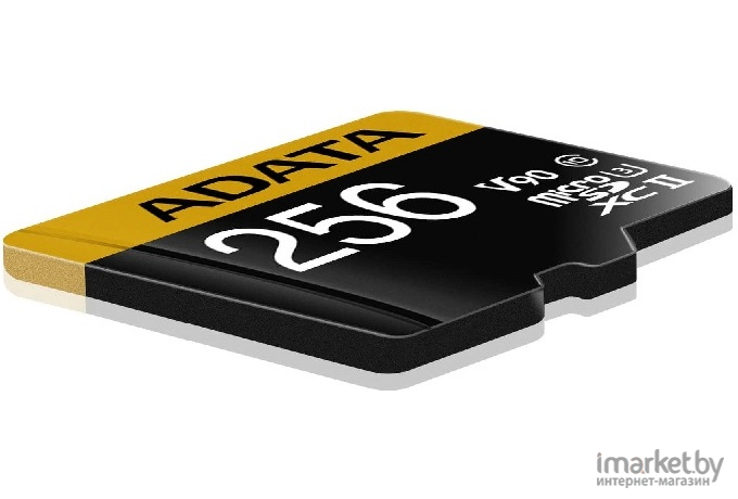 Карта памяти A-Data microSDXC UHS-II 64GB + адаптер [AUSDX64GUII3CL10-CA1]