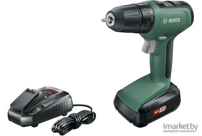 Аккумуляторная дрель-шуруповерт Bosch UniversalDrill 18 [0.603.9C8.001]