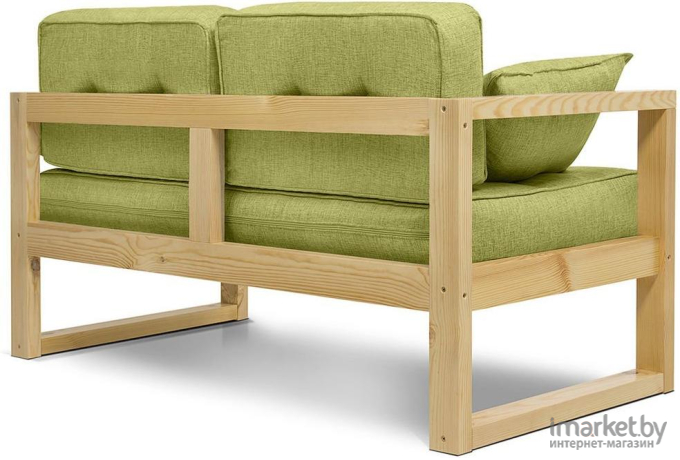 Кушетка Woodcraft Астер Textile Lime зеленый 82585