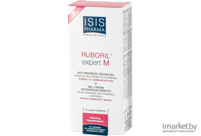 Крем для лица Isis Pharma Ruboril Expert M против покраснений нормальн. и смешан. кожи 40мл