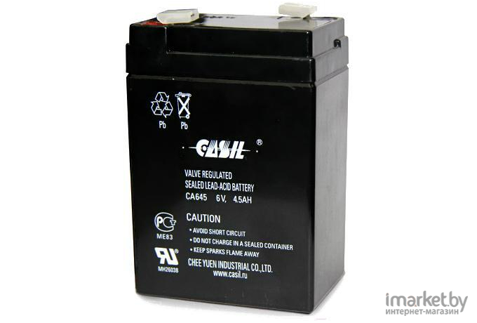 Аккумулятор для ИБП Casil 6V-4.5 Ah (CA645)