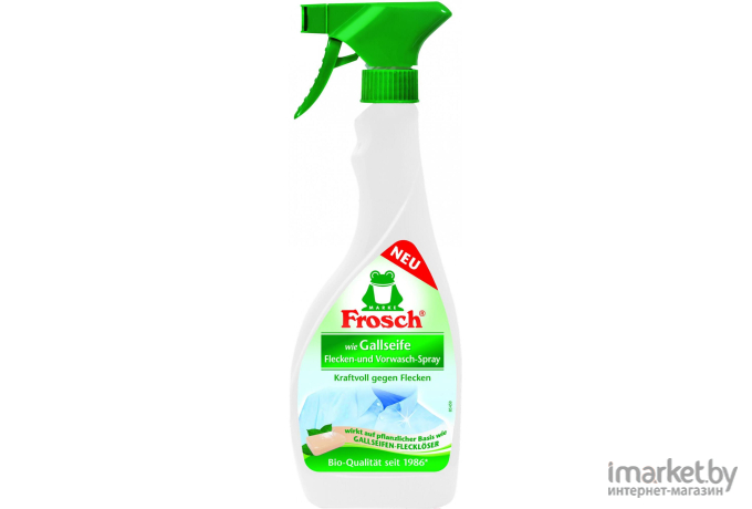 Пятновыводитель Frosch Для  предварительного удаления пятен с эффектом желчного мыла 500мл