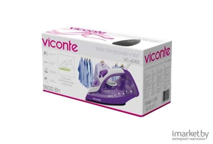 Утюг Viconte VC 4301 фиолетовый