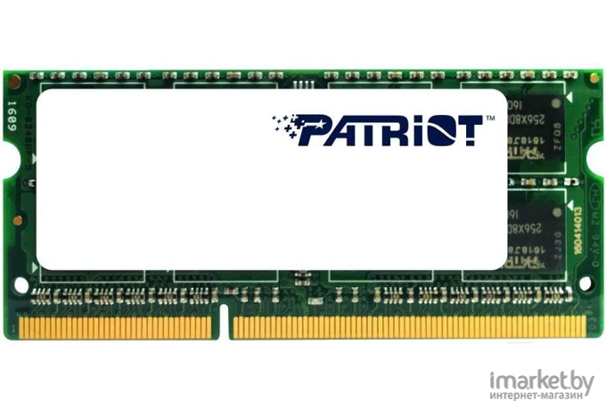 Оперативная память Patriot Signature Line 4GB DDR4 SODIMM PC4-19200 PSD44G240041S